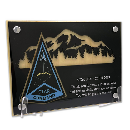 Elite+ Mountain Plaque