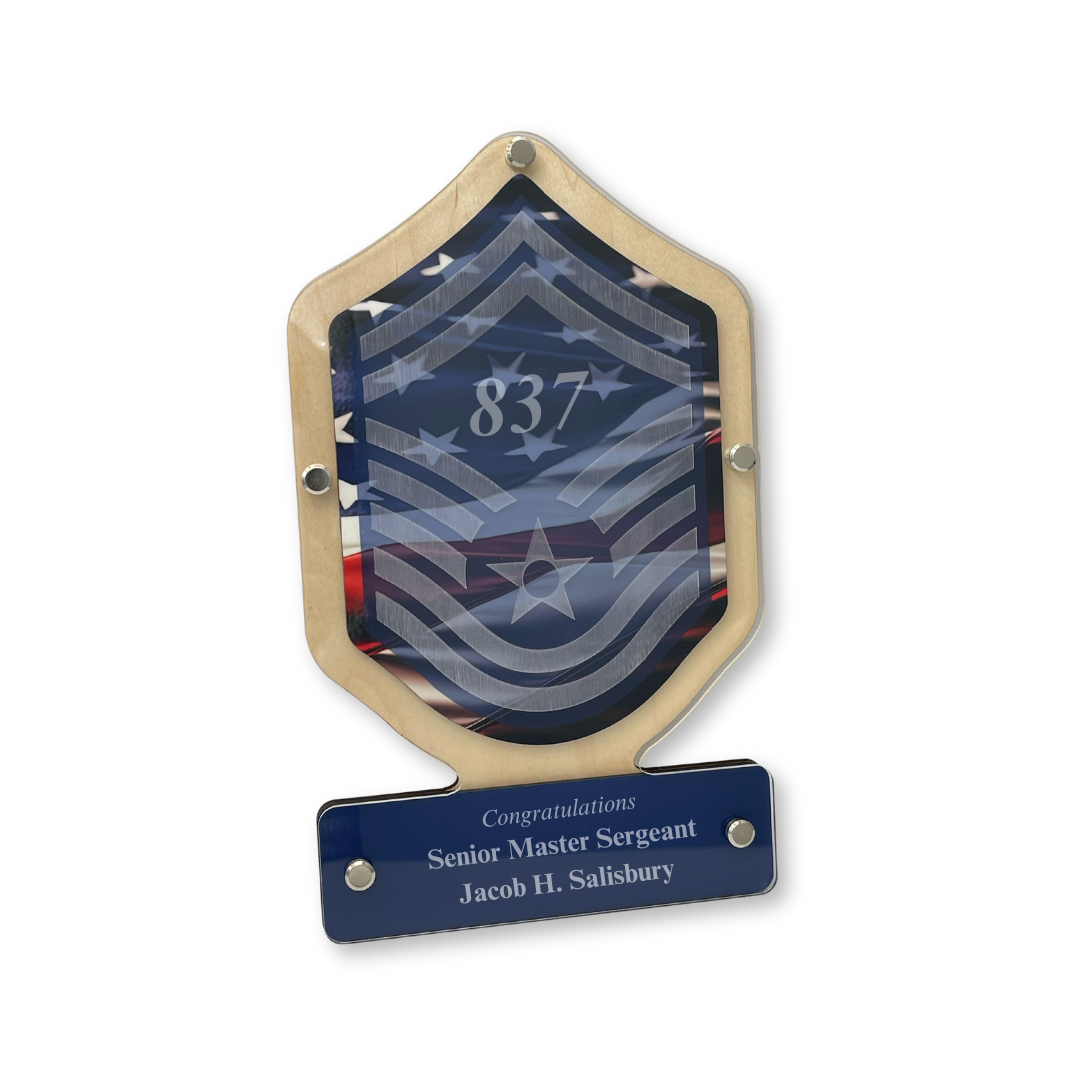 Elite Rank Plaque